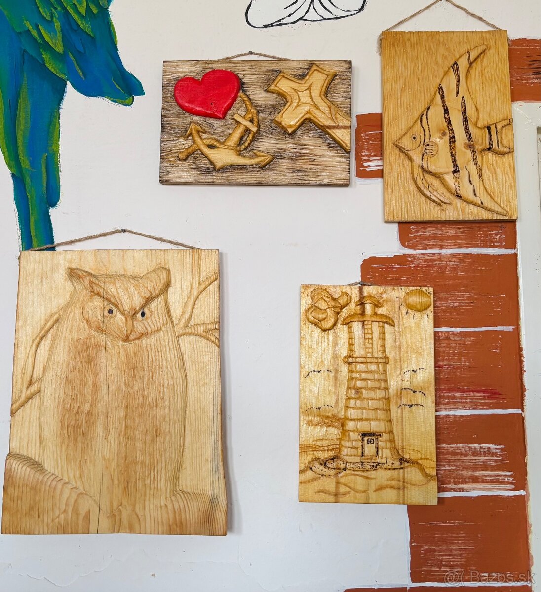 Ručne vyrábané sochy a obrazy - 9