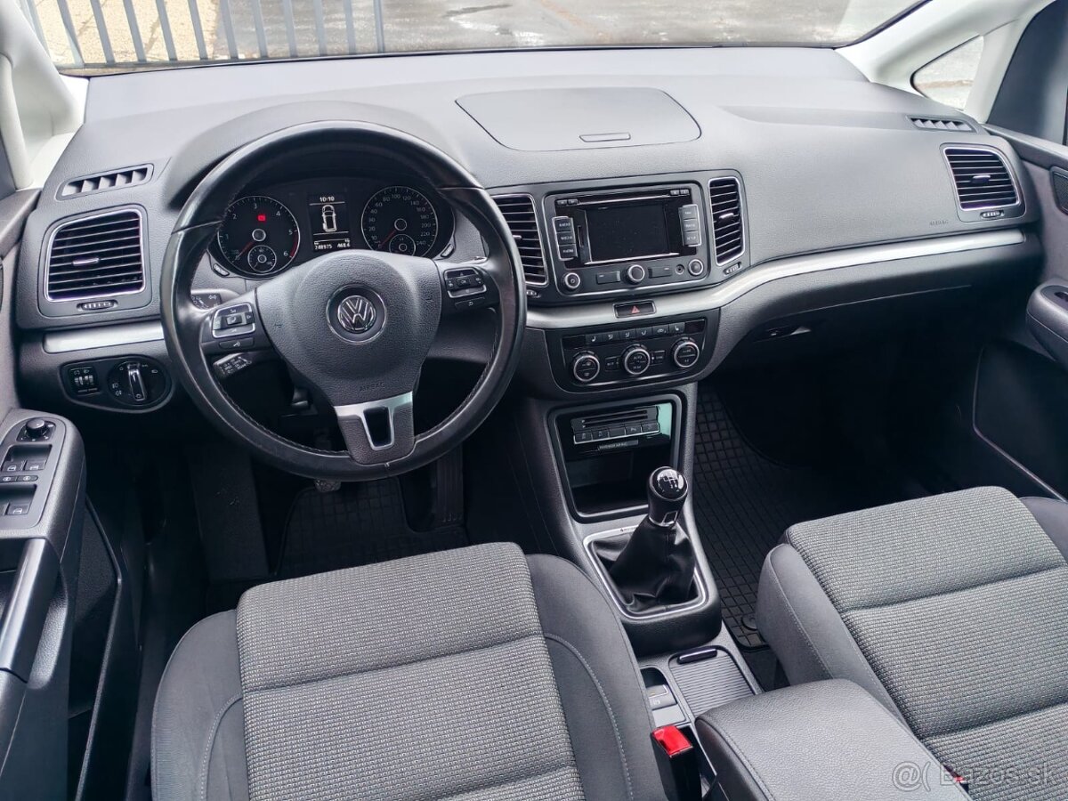 VW Sharan 2.0 TDI 4motion 7-miestne 2013 - 9