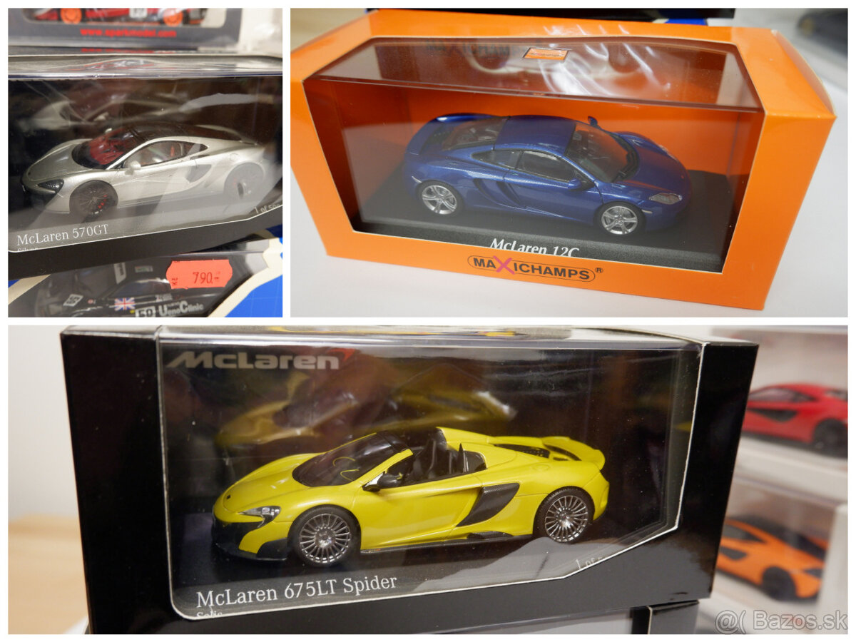 McLaren modely 1:43 - 9