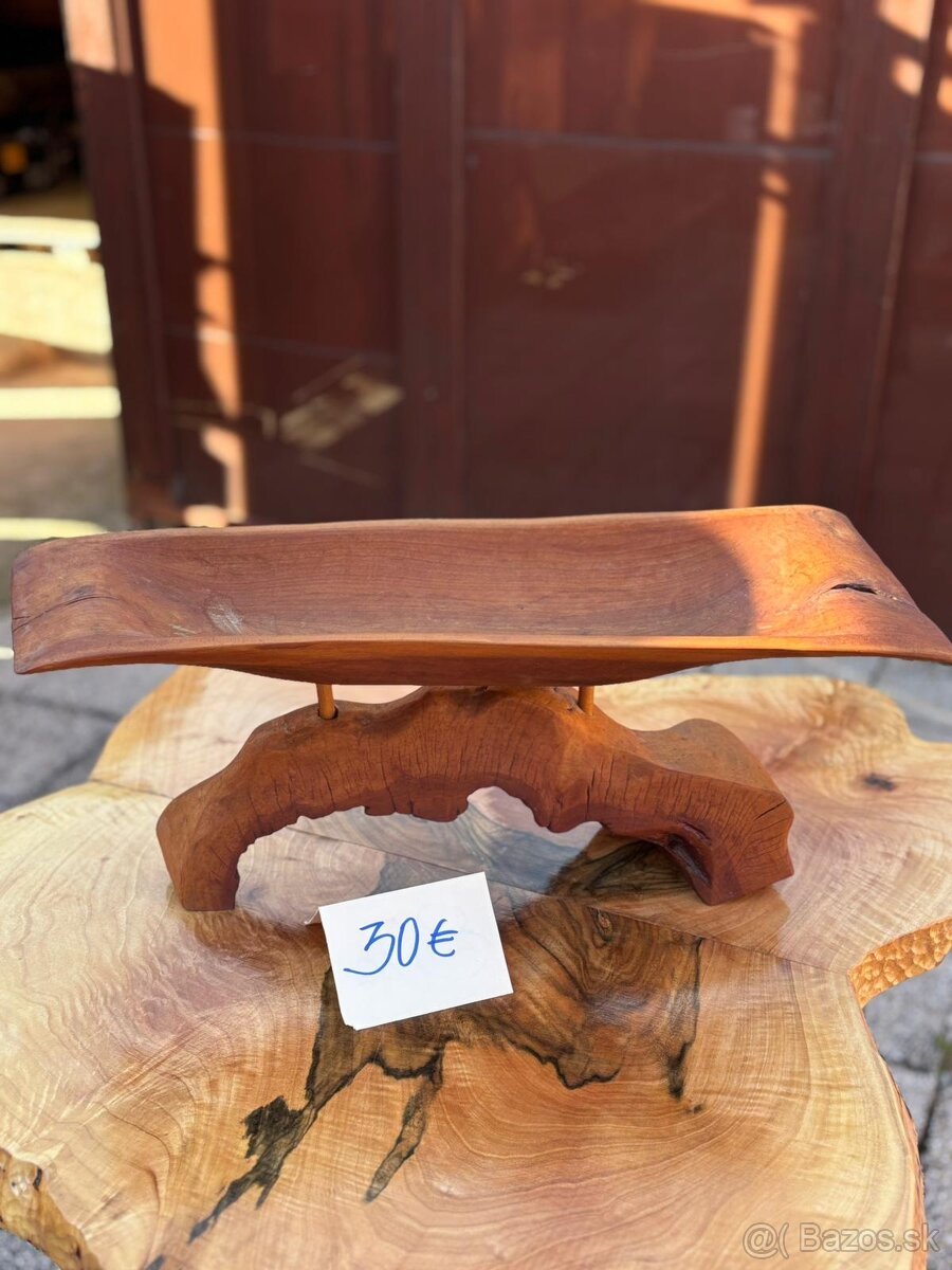 Drevené misy, ručná vyroba - 9