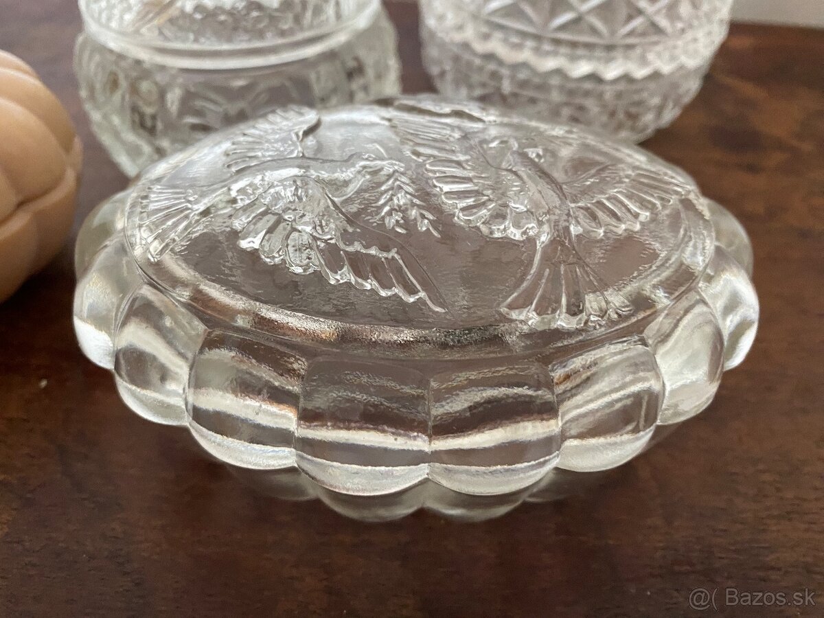 Sklenene dozy/ sperkovnice - 9