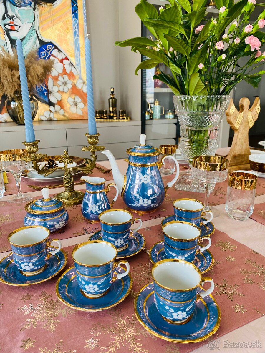 Kávová súprava VALAŠSKÁ BELÁ – kus histórie z vitríny - 9