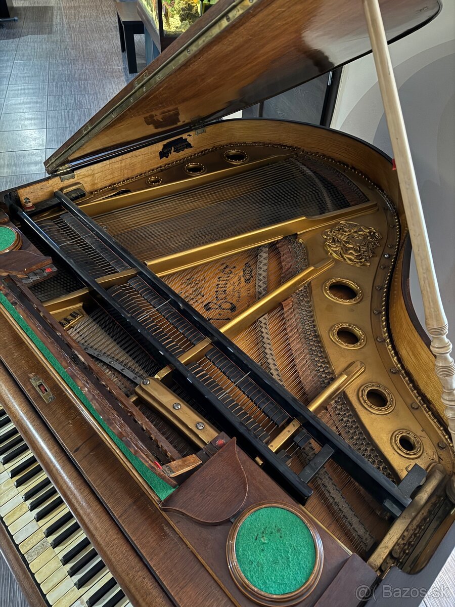 Starožitný klavír Johann Brunner 18stor. - 9