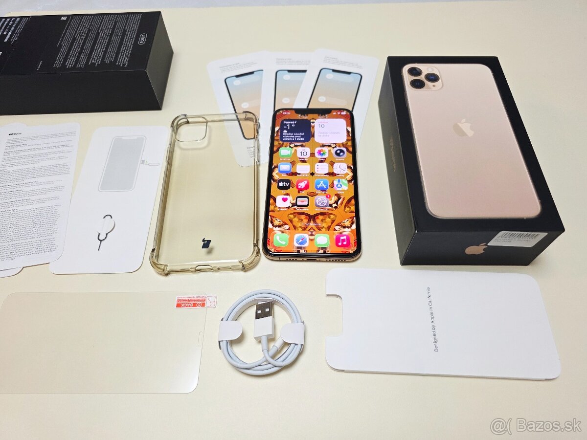 APPLE IPHONE 11PRO MAX 256GB ,BATERKA 100%,TOP STAV - 9