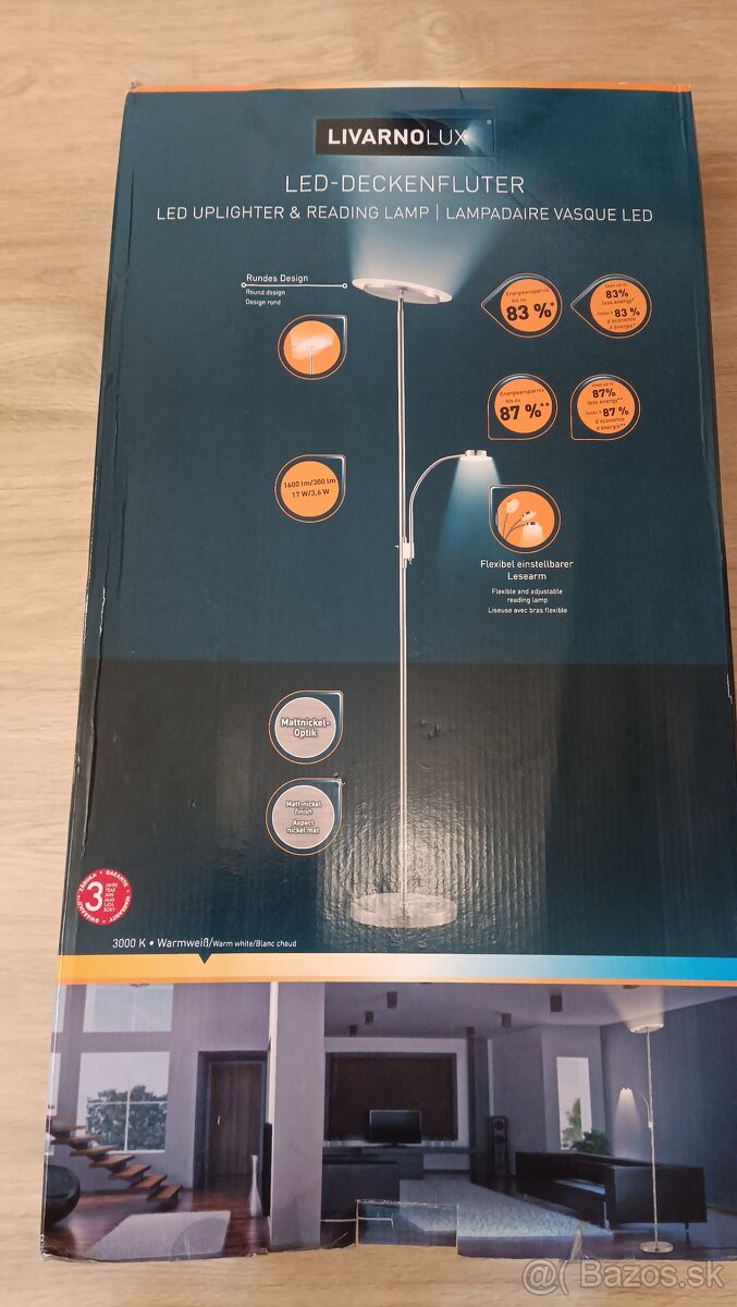 Stojacia LED lampa - 9