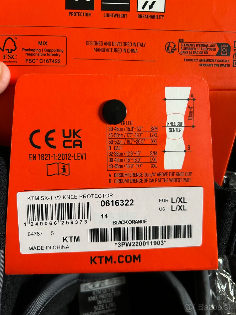 Alpinestars/ ktm chrániče SET - 9