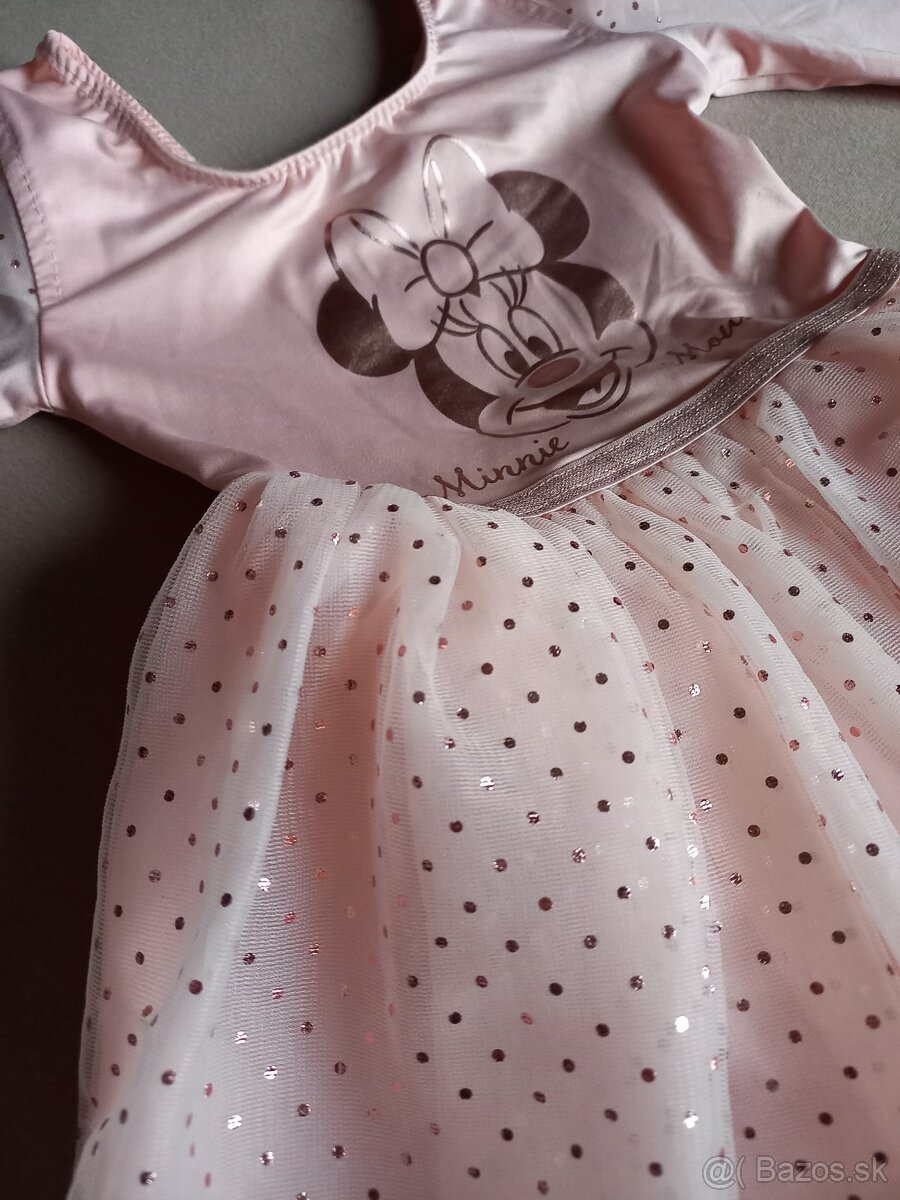 Ružové šatočky s Minnie 98/104 - 9