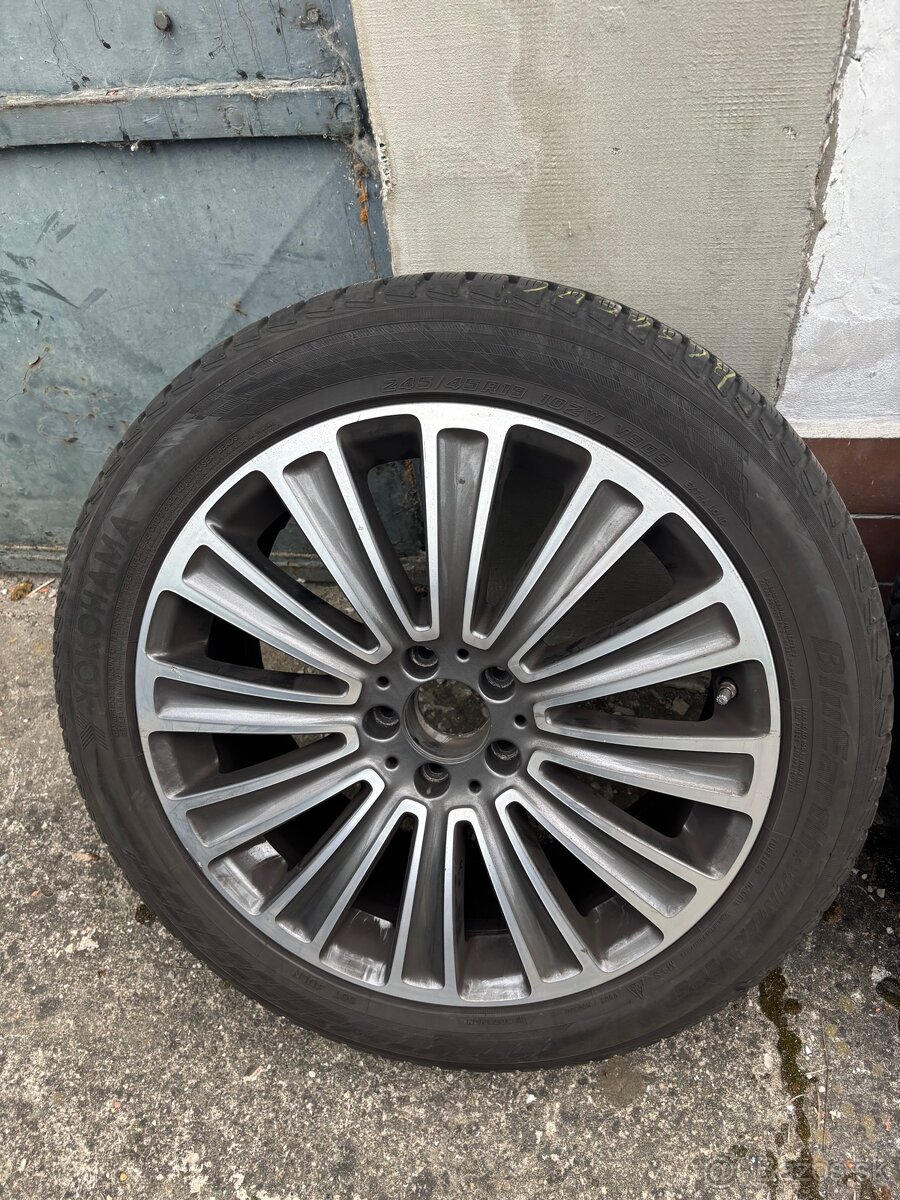 Zimná sada 5x112 245/45 r19 -z Mercedesu E All terrain - 9