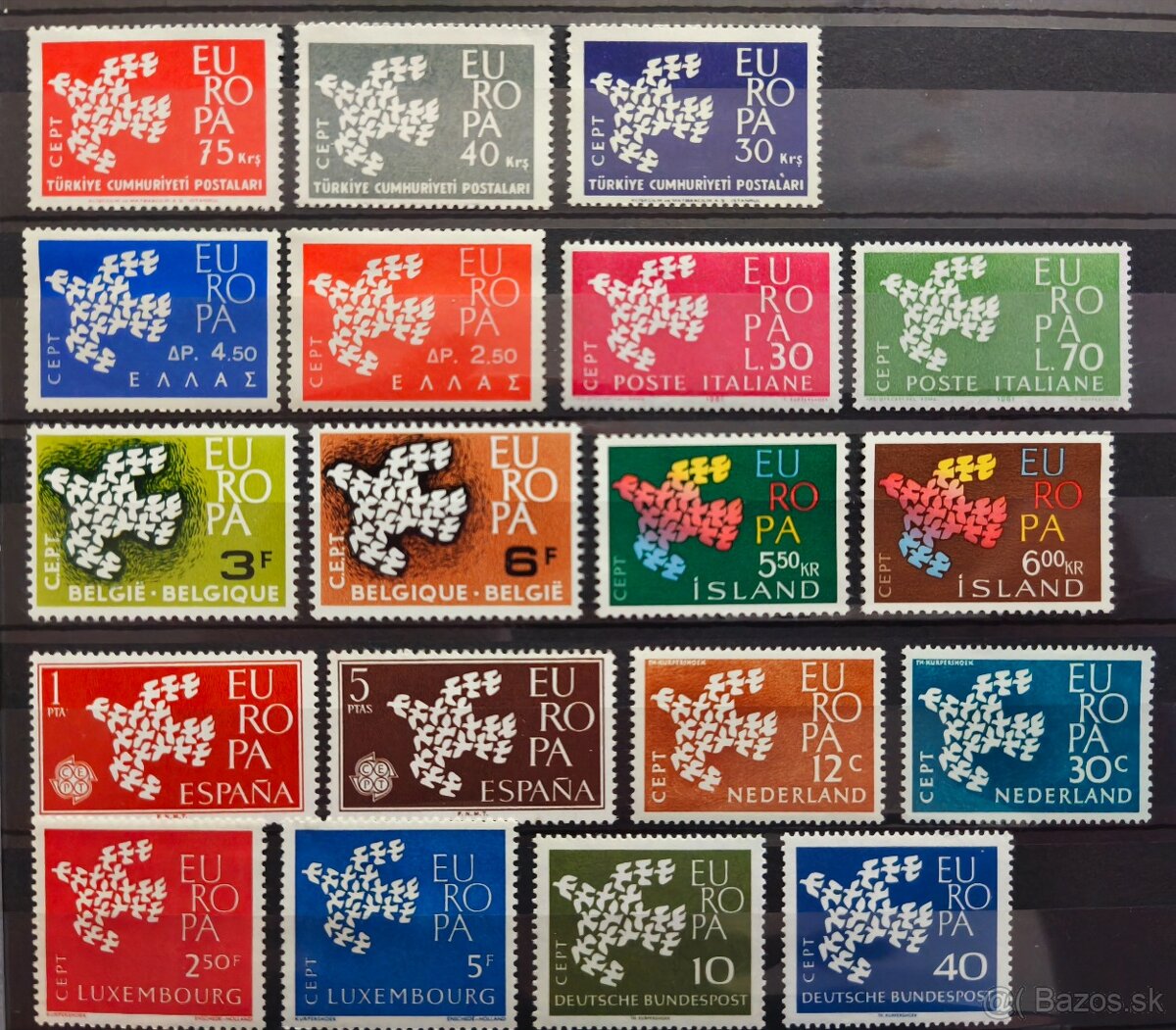 Známky Európa - 9