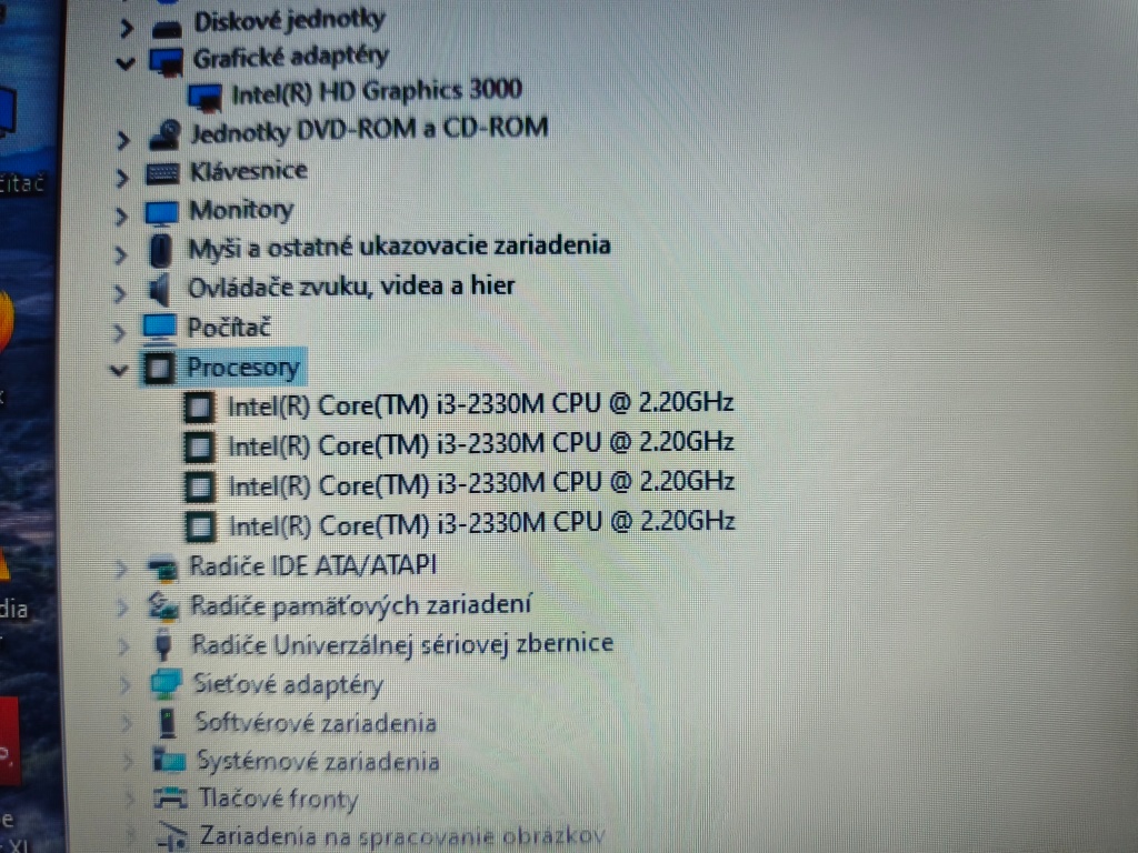predám Hp probook 4330s - Intel core i3 - 8gb ram - ssd - 9