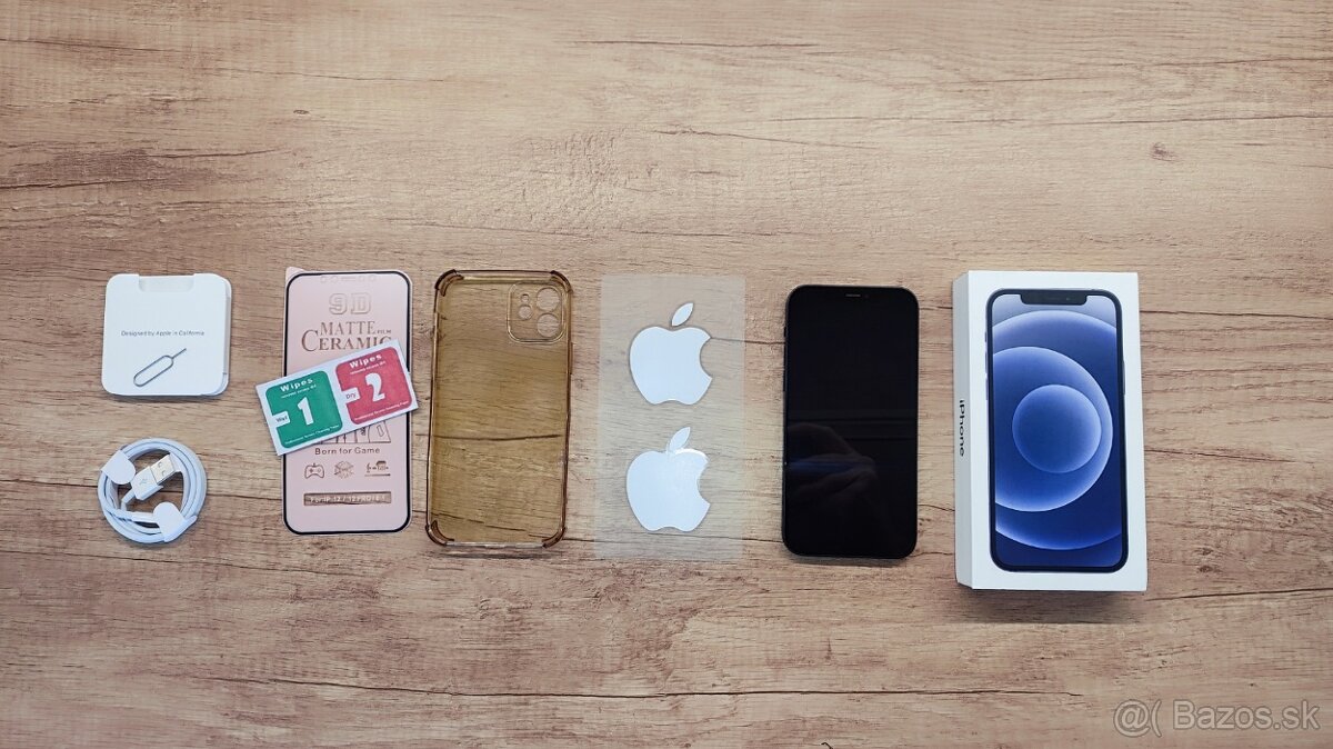 iPhone 12 black - v záruke + príslušenstvo - 9