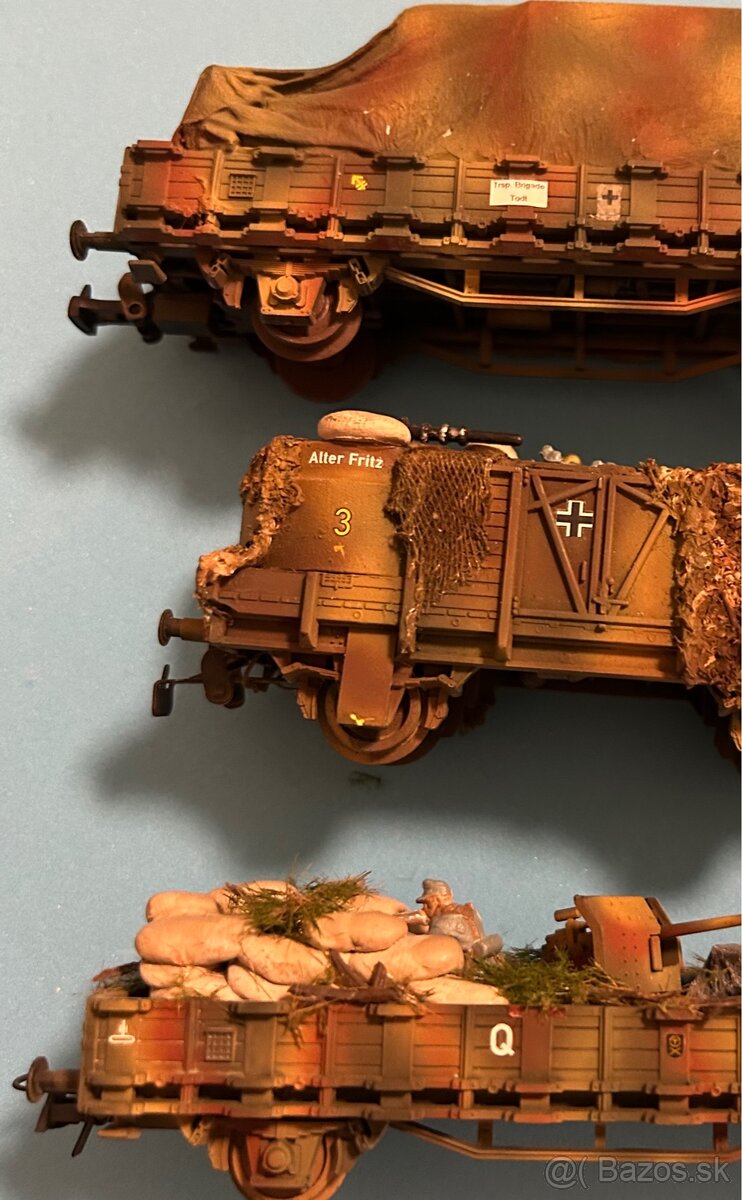 Predaj troch vojenských vagónov 1:87 - 9
