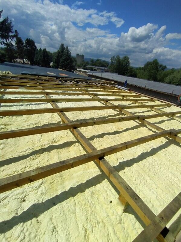 Striekaná tepelná izolácia. - 9