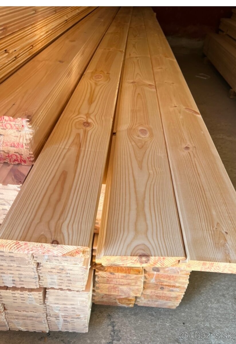 Tatranský zrubový profil Kvh hranoly rezivo plechy OSB - 9