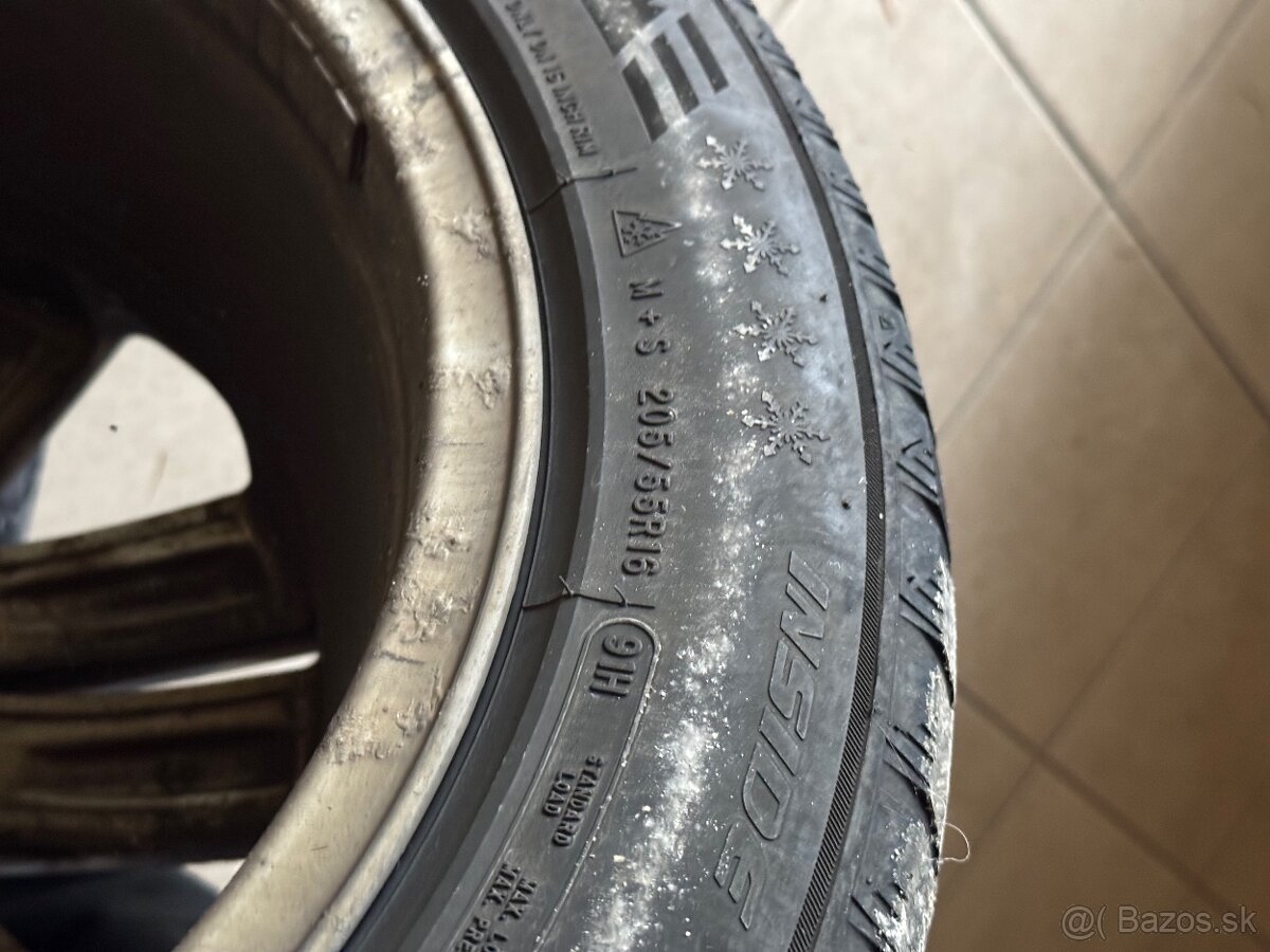 Kolesa vw passat 205/55/r16 zimné - 9