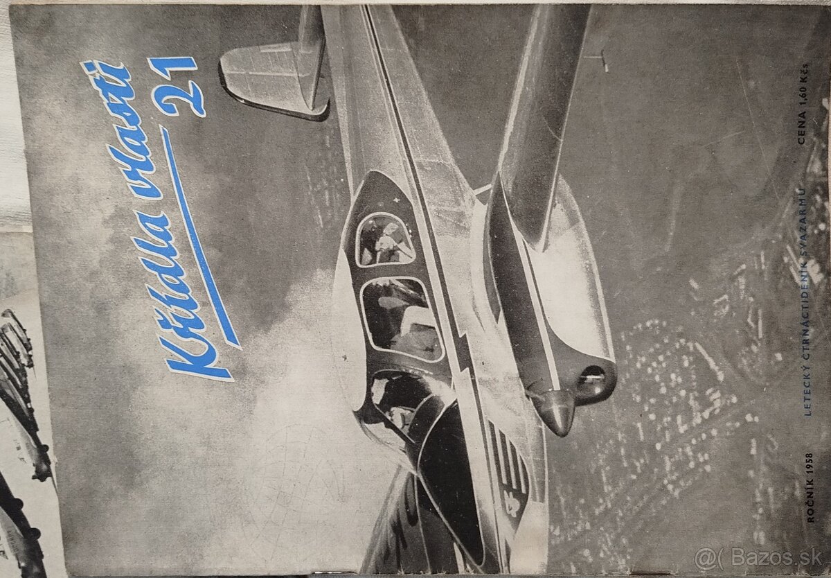 Časopisy Křídla vlasti, ročník 1958 - 9