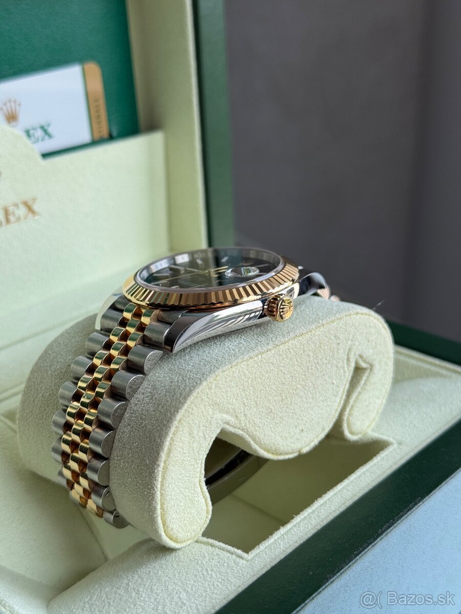 Hodinky Rolex DateJust 41 Full set box, Top stav Zlato/Ocel - 9