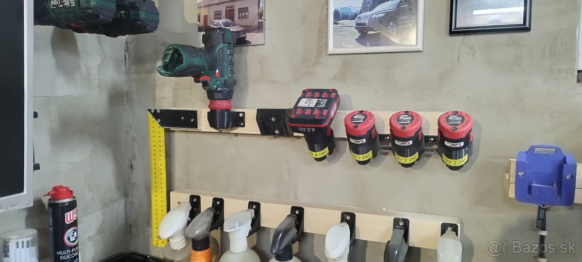 Držiak 12V aku skrutkovača 12V - 9