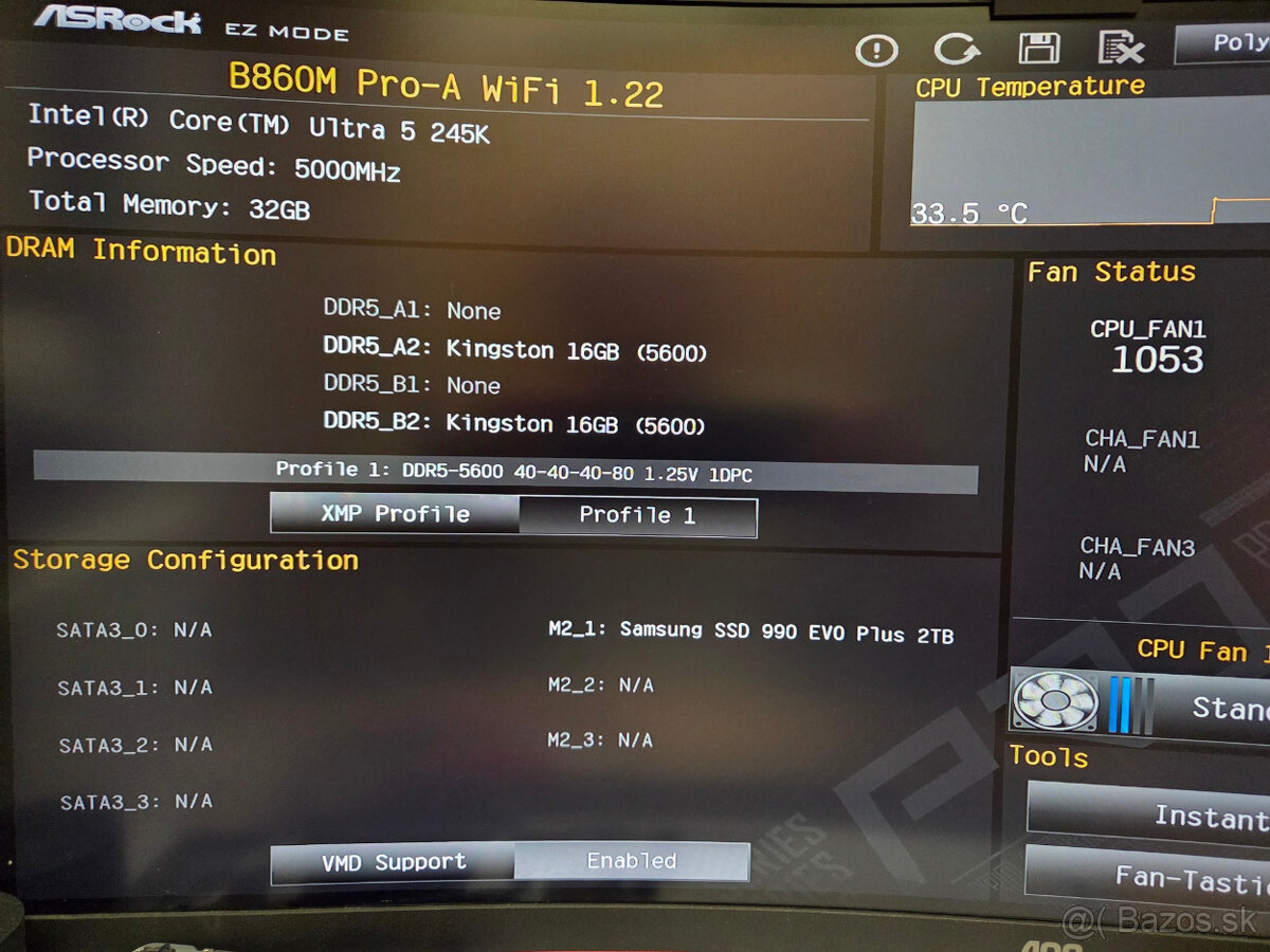 Intel Core Ultra 5 245K, 32GB DDR5, 2TB SSD NVMe - 9