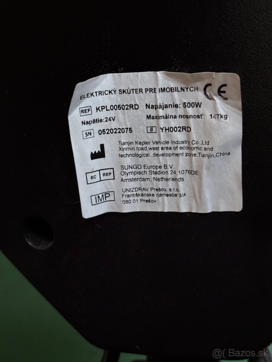 Elektrický skúter pre seniora - 9