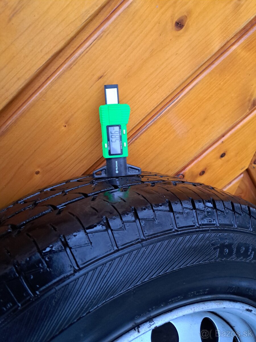 Dodavkové "plechače" 5x108 R15 + Letné pneu 195/70 R15C - 9