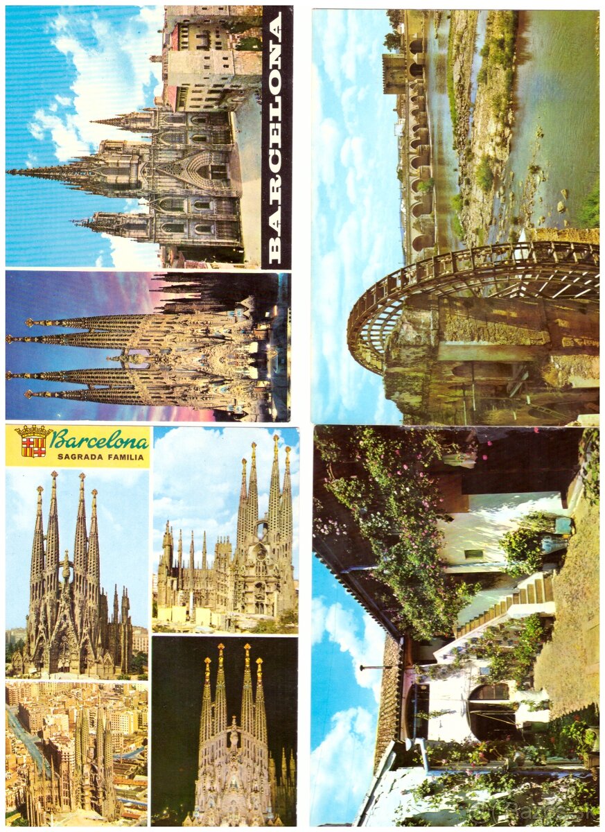 Pohľadnice mix svet farebne 2 - 9