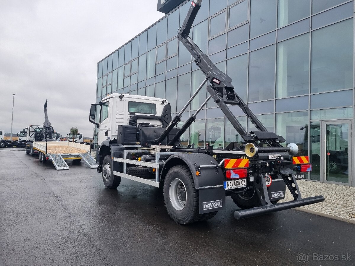 MAN TGM 18.320 4x4 NOSIČ KONTAJNERU - 9