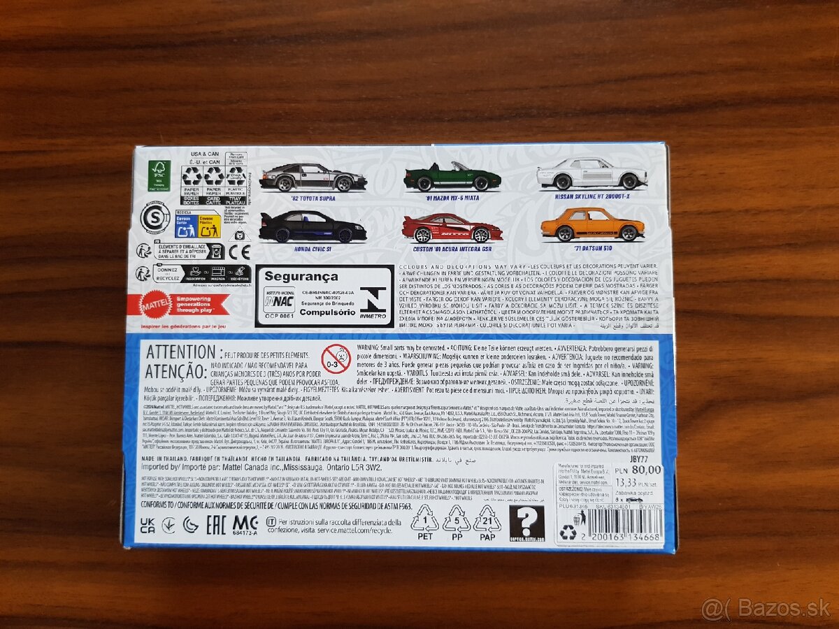 Predám modely Hot Wheels Streets of Japan (6pack) - 9