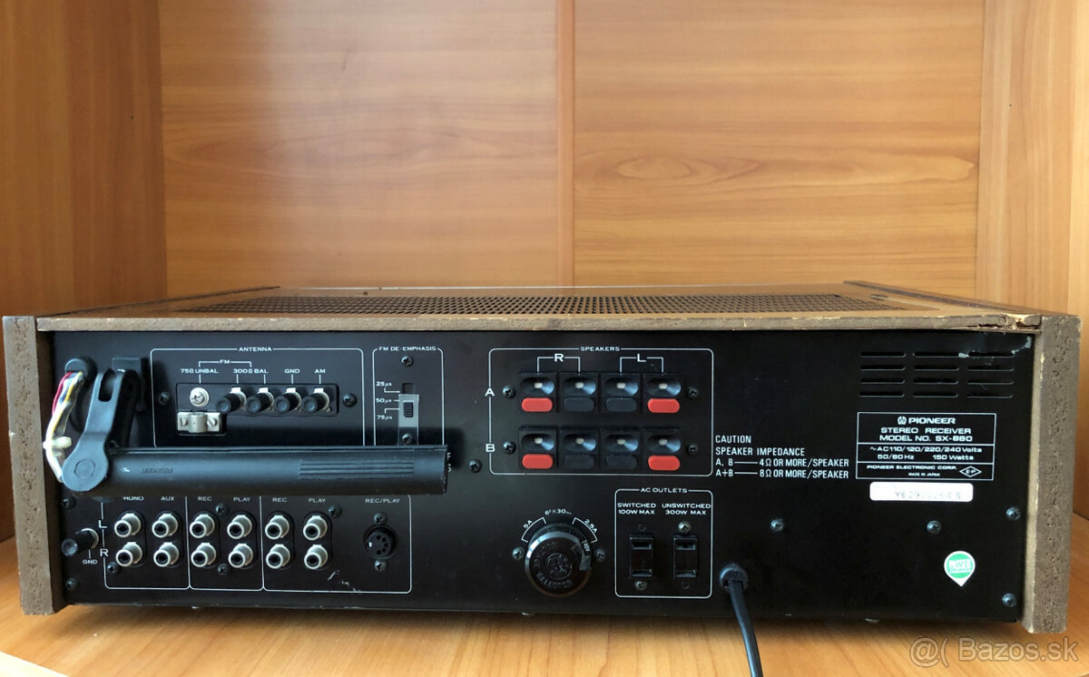 Pioneer SX 880 Retro Japan - 9
