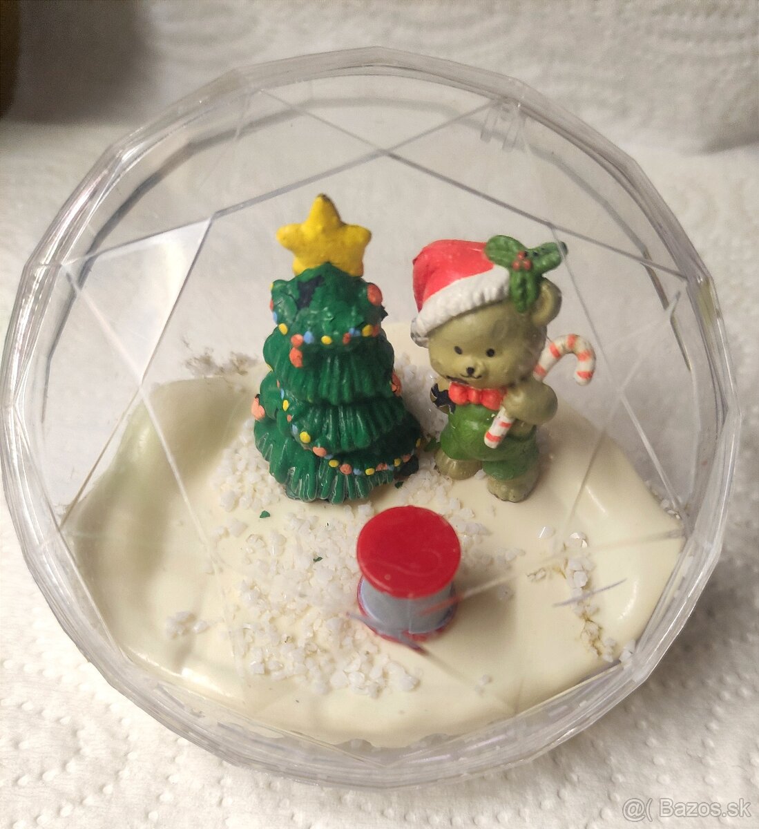 Vianočná dekorácia na sviečku a iné - 9