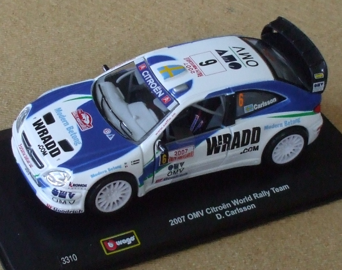 KÚPIM - modely Bburago 1/32 rally wrc - 9