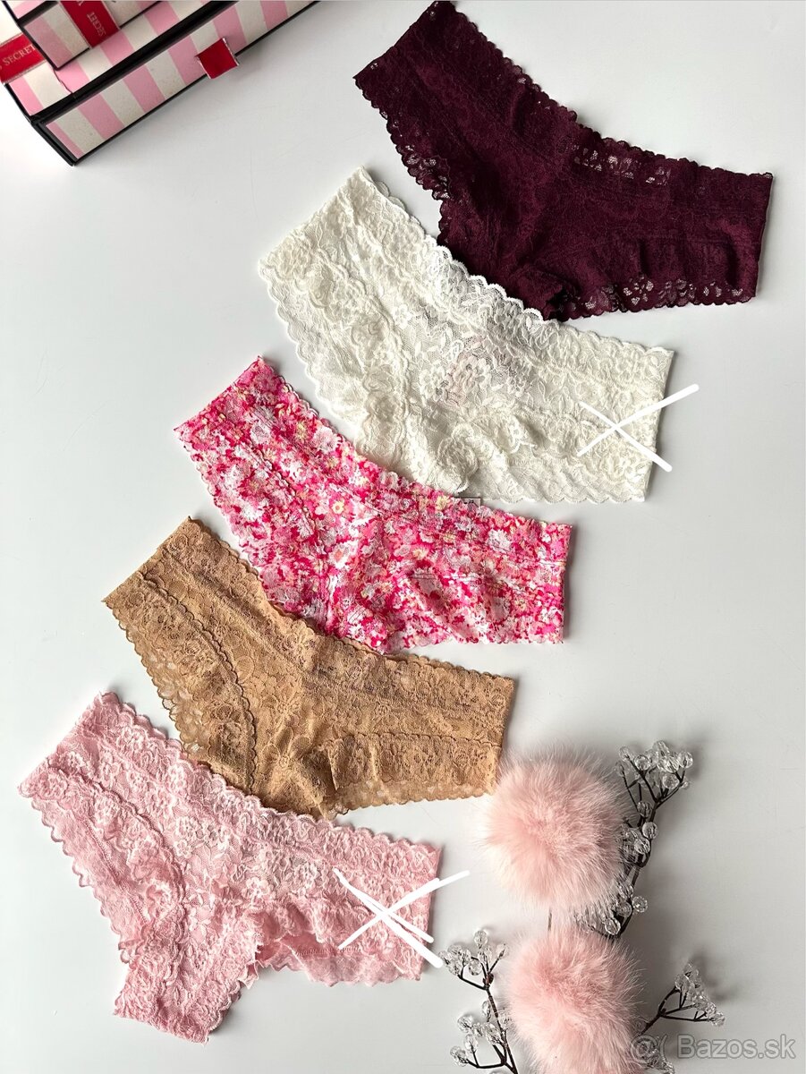 Victoria’s Secret pink nohavičky S - 9