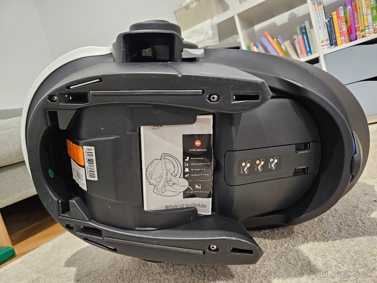 Vajíčko BeSafe + ISOfix báza set iZi Go Modular i-Size X1 - 9