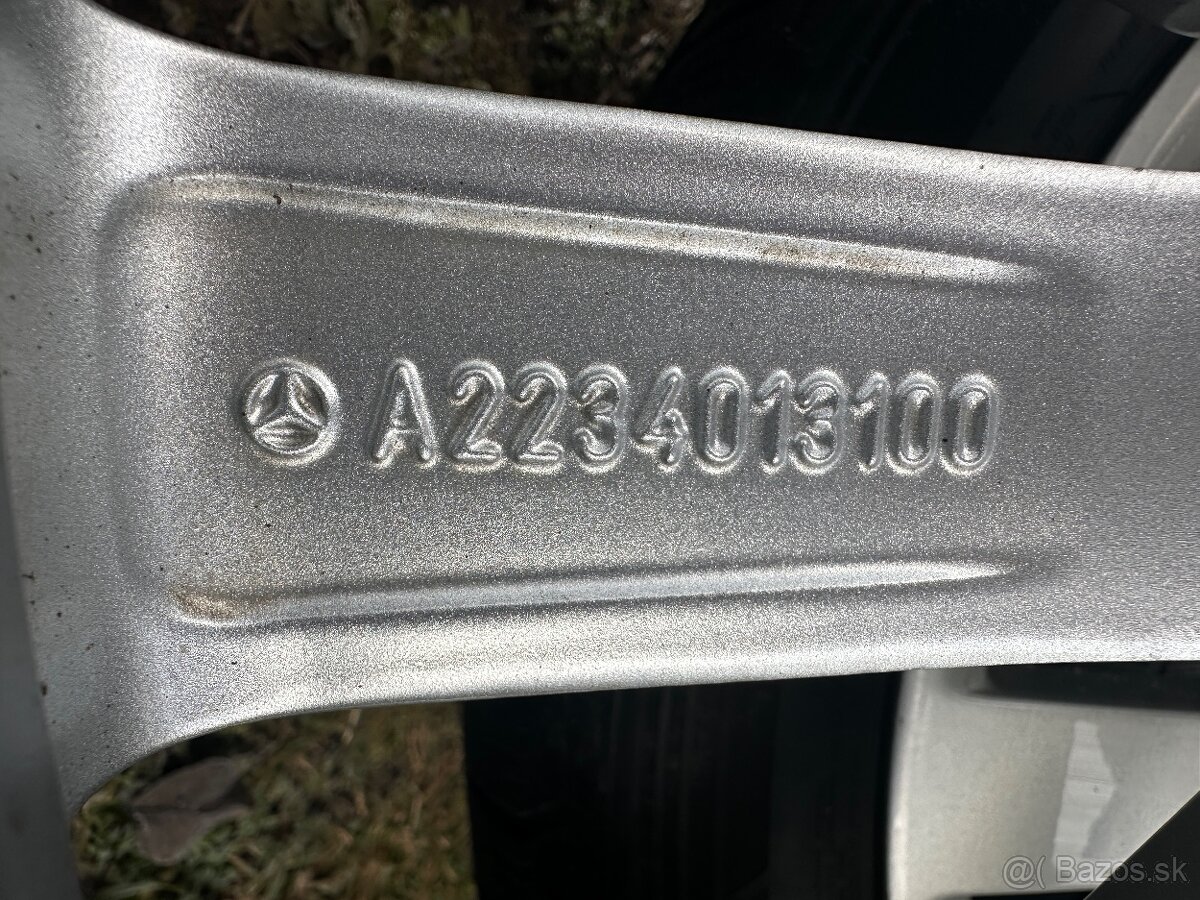 Mercedes S-class zimná sada R19 - 9