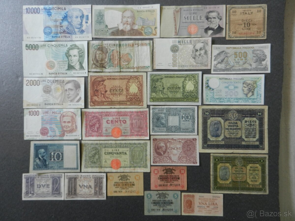 Bankovky Francuzko,Švajčiarsko a iné - 9