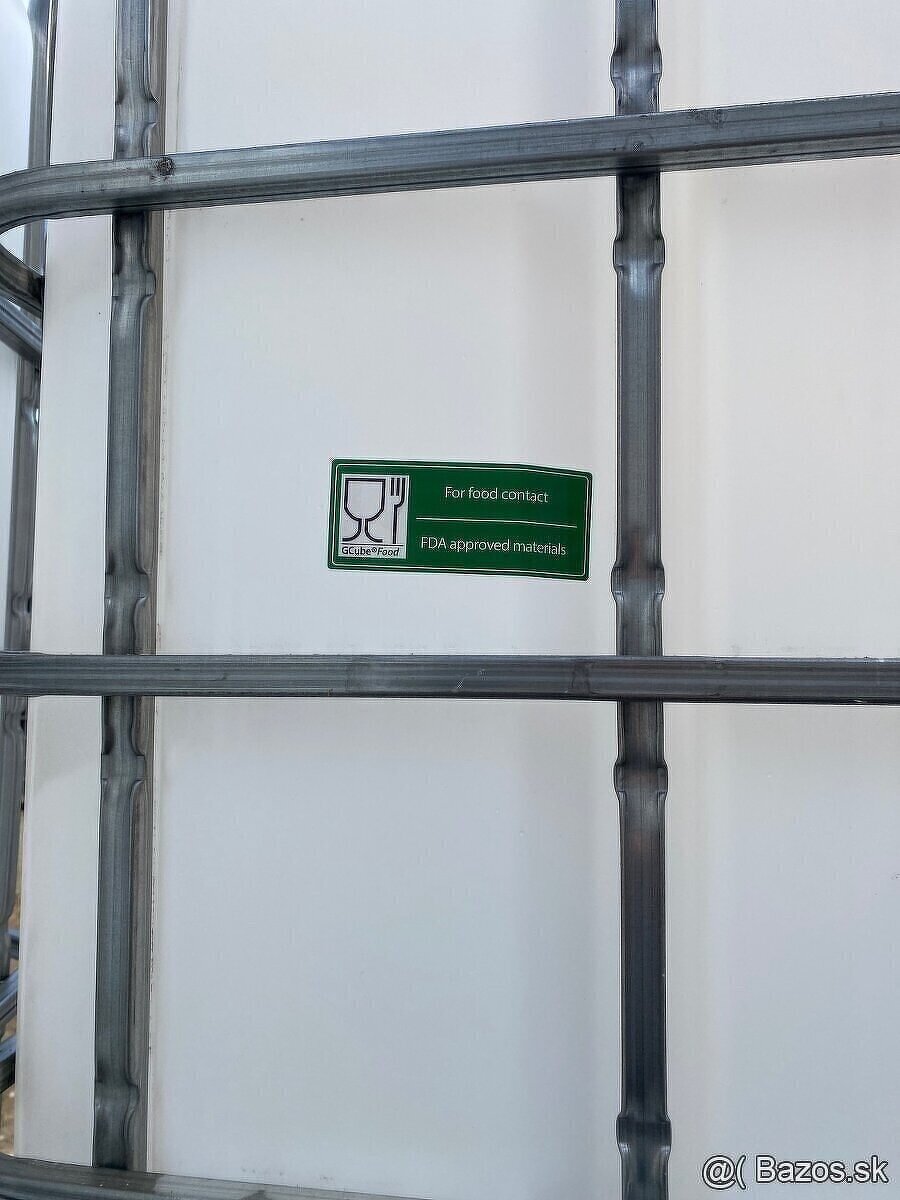 IBC NADOBA NADRZ 1000l Kontajner,plastovà nadrz - 9