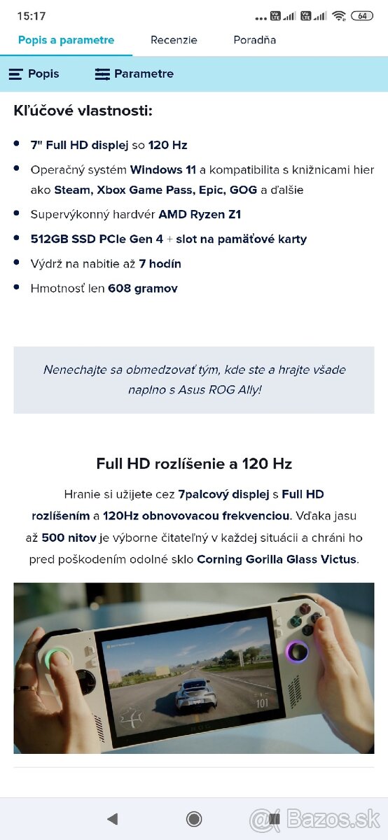 ASUS ROG ALLY RC71L-NH019W - 9