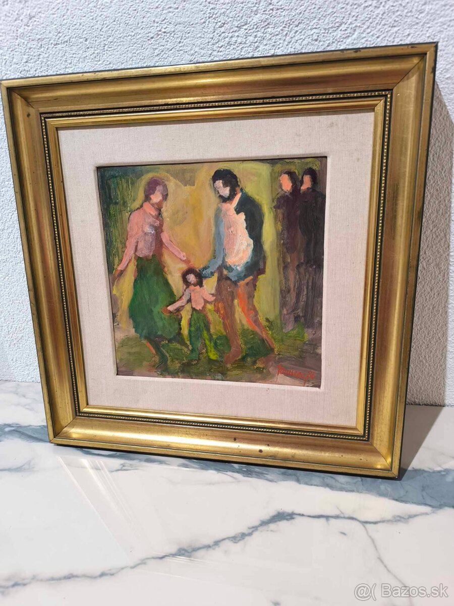 Jozef Orenčák - olejomaľba - 9