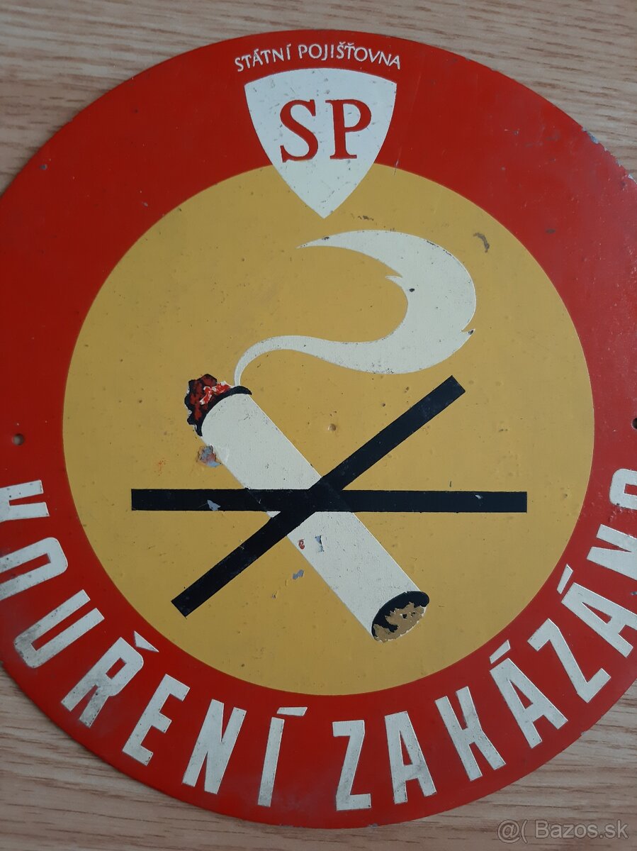 Plechové a smaltované cedule - 9