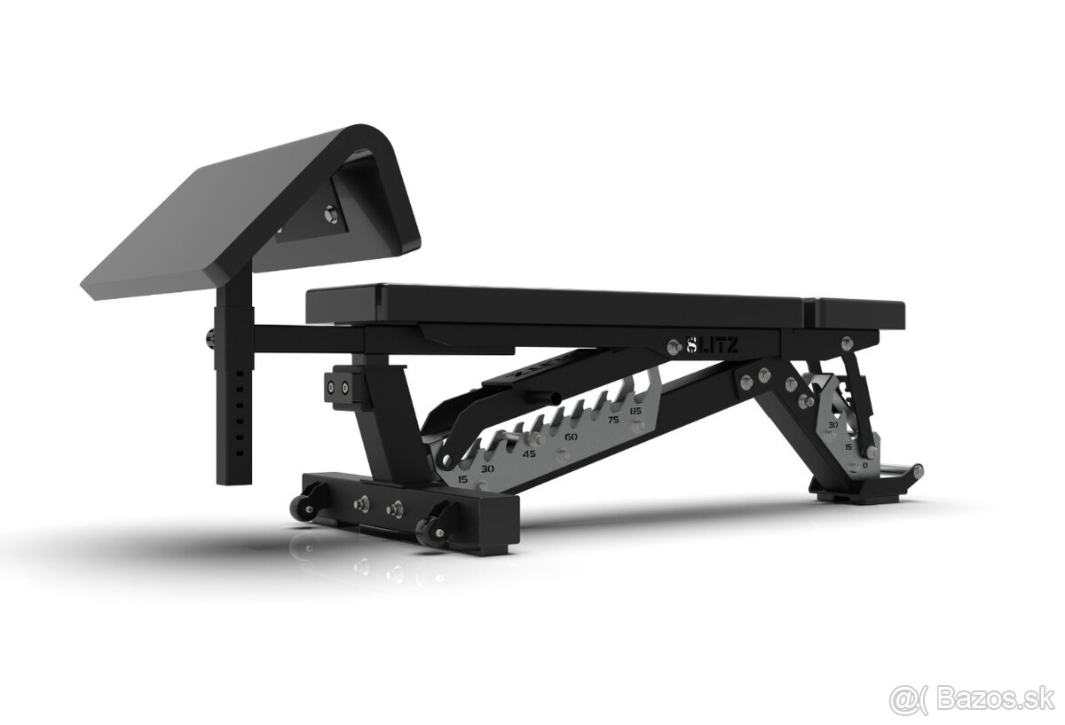 Half rack + protismerné kladky + multipress - 9