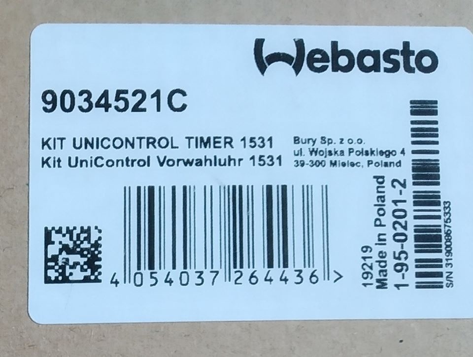 nezávisle kúrenie webasto thermo top evo 5 - 9