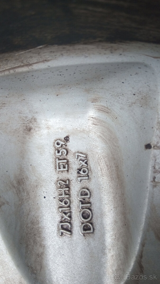 5x112 R16, 7Jx16H2, ET59 - 9