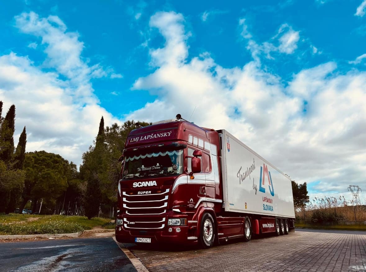 Práca pre vodičov C+E MKD frigo (Scania+Krone ) - 9