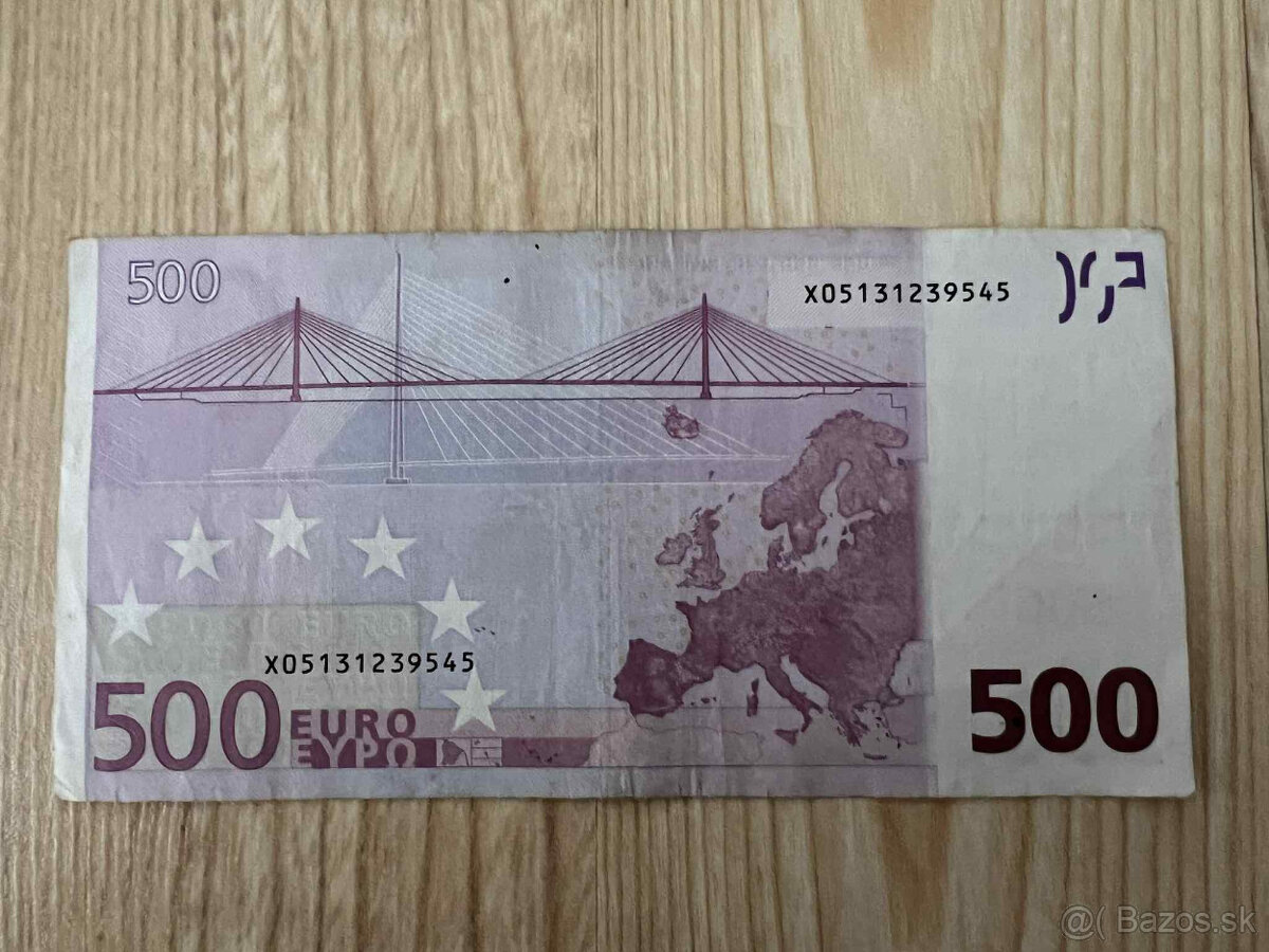 500 Eurové bankovky - 9