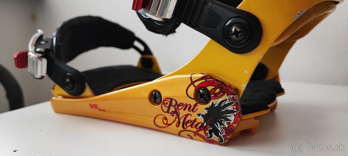 Snowboardove viazanie Bent Metal Restraint - 9