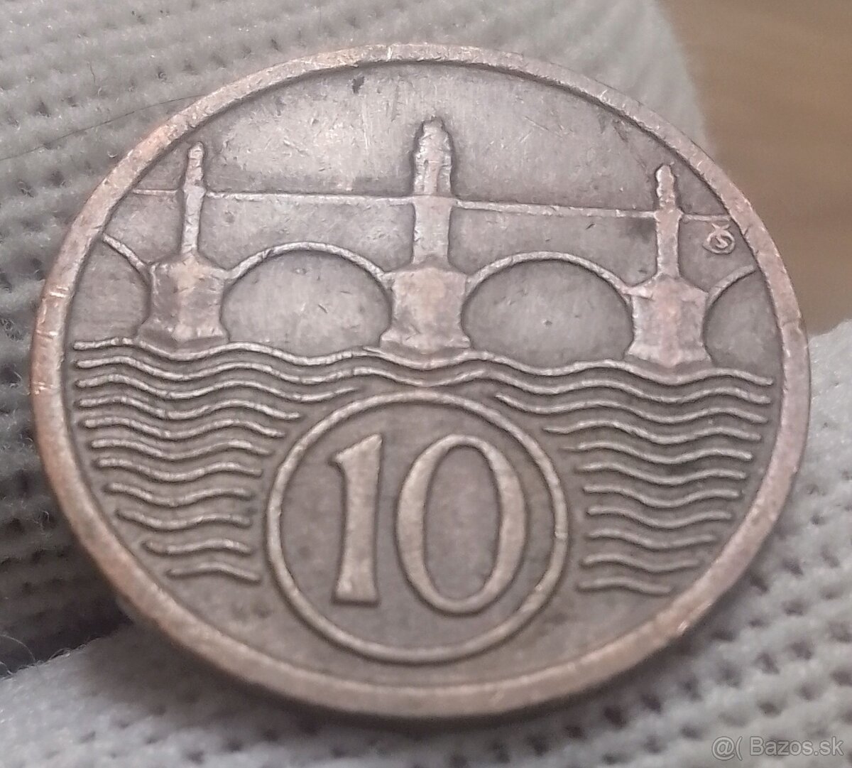 Československé medené 10haliere. - 9