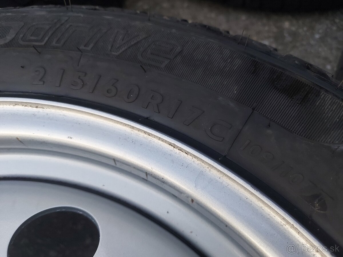 215/60R17 C DUNLOP letné záťažové pneumatiky - 9