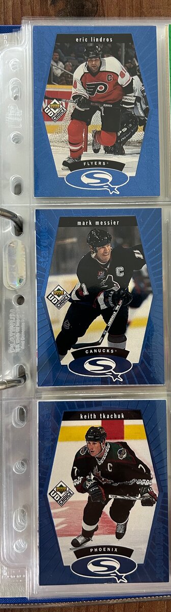 Hokejove kartičky Starquest blue 98/99 - 9