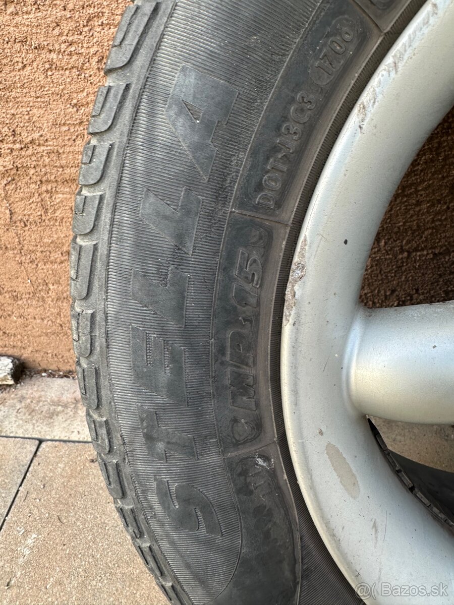 Aludisky Mazda 323 + pneu 185/65 R14 - 9