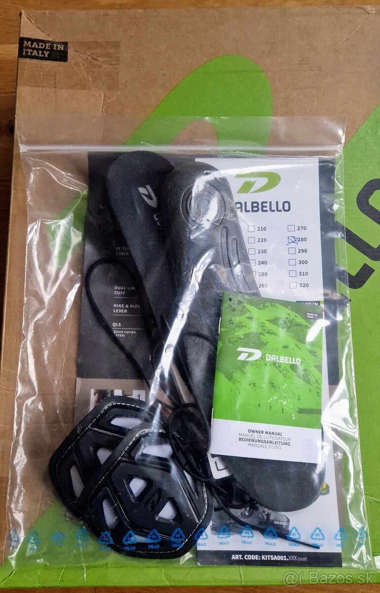 DALBELLO QUANTUM LITE UNI CARBON ultraľahké lyžiarky, nové - 9